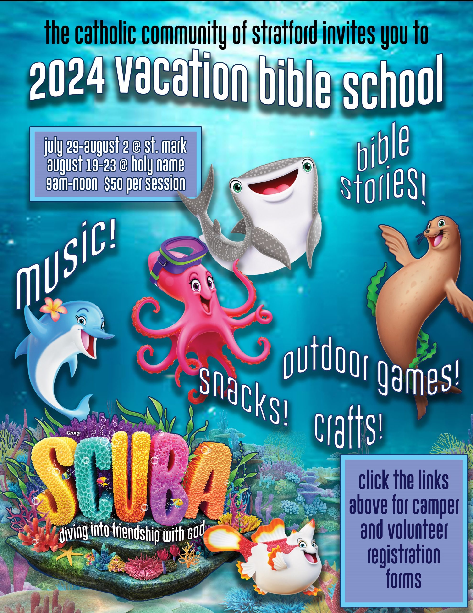 Vacation Bible School 2024 St Mark R C Church Vacation Bible School 2024 St Mark R C Church